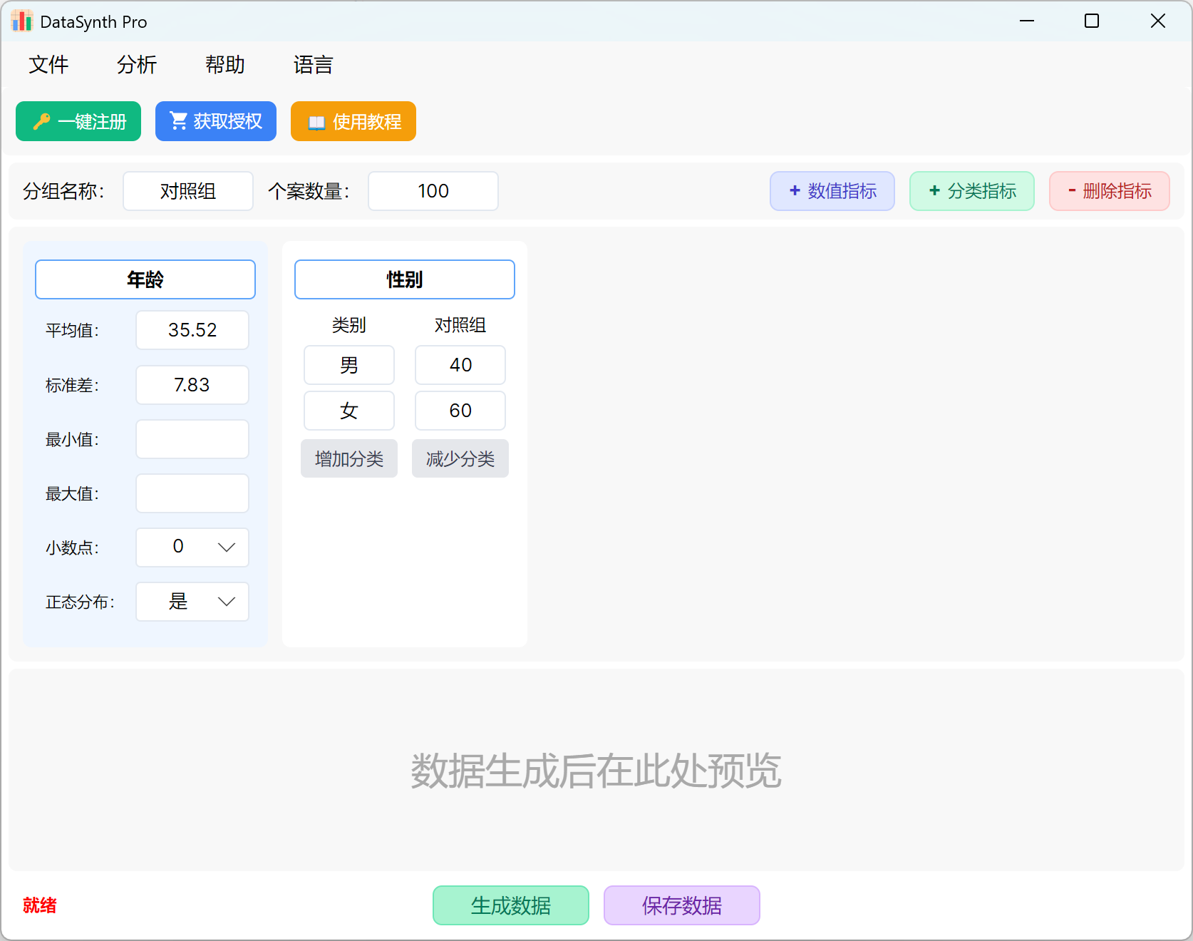 DataSynth Pro Interface